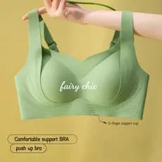 Soutien Esportivo M-2XL Jelly Sem Costura Mais Fio Para Cima De Tamanho Grande Ajustável anti-Encolhimento