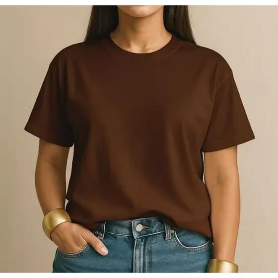Camisa Camiseta Unisex larga 100% algodão Qualidade excelente