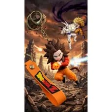 Chaveiro Dragon Ball Z SSJ4 Vegeta Goku Majimbu Picollo Kuririn Lilo Stich