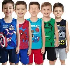 Kit 5 Conjunto Infantil Masculino Roupa Menino Atacado