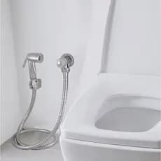 Ducha para Banheiro Higiênica Chuveirinho Abs 1/4 de Volta Completa