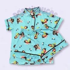 Pijama Americano feminino curto Pocahontas