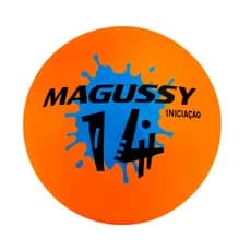 Bola Iniciação Magussy N°14 Futebol Queimada Escolar Laranja