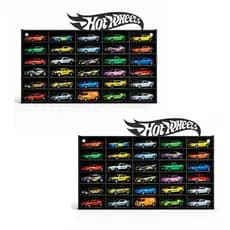 Expositores de Carrinhos Suporte de Parede Para até 50 Carrinhos HotWheels
