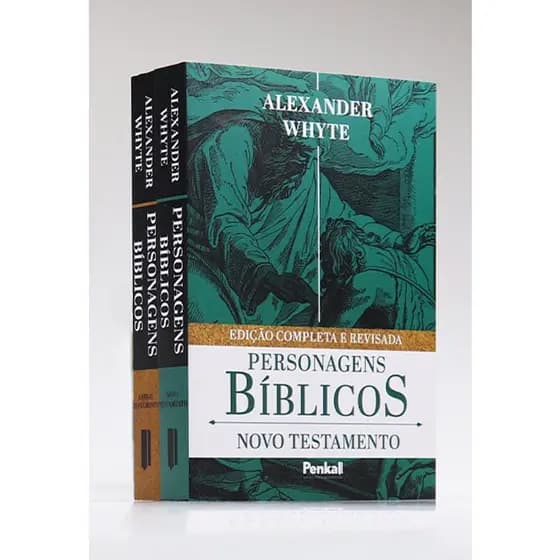 Box 2 Livros | Personagens Bíblicos | Antigo e Novo Testamento | Alexander Whyte