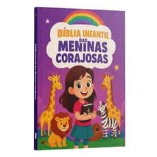 Bíblia Infantil Ilustrada | Jardim das Promessas | Meninas Corajosas