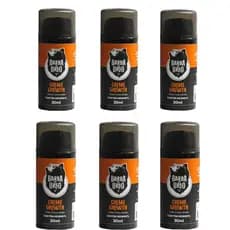 KIT 6 Tônicos para Falhas na Barba Creme Growth