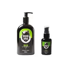 KIT Balm Hidratante 300ml + Óleo Alecrim Barba de Urso
