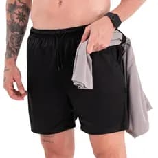 SHORTS DE COMPRESSÃO BERMUDA 2EM1