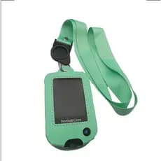 Abbot LIBRE FREESTYLE Leitor Capa Protetora De Couro Para Halter/Pescoço/Sangue/Glicose Tester/Antiqueda