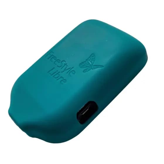 Capa de pele de gel Freestyle Libre Capa de silicone macia Leitor de medidor de capa de gel para Diabetes Patch Acessórios para diabetes