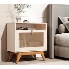 Mesa de cabeceira Camu Camu Off White