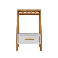 MESA DE CABECEIRA COM GAVETO PARA QUARTO