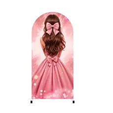 Capa Painel Romano Sublimado Tecido Elástico 2x1m Debutante 15 Anos Festa Decoração Veste Fácil