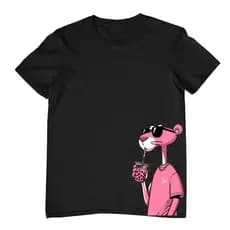 camiseta infantil juvenil , 100% algodão estampada pantera camisa menino estampa de alta qualidade tamanho 2 4 6 8 10 12 14 16