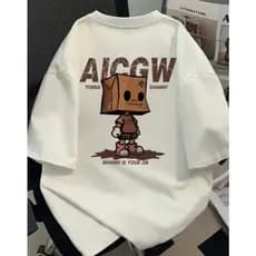 Camiseta Oversized Masculina Streetwhear Estampada Estilo Conforto Camisetão Algodão