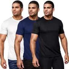 Kit 3 Camisetas Dry Fit Masculina Casual Treino Academia Esportes Exercícios Corrida