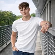 Camiseta Básica Algodão Masculina Feminina Confortável Casual Academia e Dia a Dia
