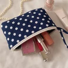 Necessaire Feminina Porta Maquiagem Pequena Organizador Bolsa Artesanal