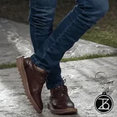 Sapato Social Oxford Verona Tratorado Confortável Masculino Social Brogue + Brinde Chaveiro ThézB Dia dos Pais