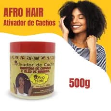 Ativador Cachos Afro Hair Manteiga de Cupuaçu Maycrene – Creme para Cachos de 1 Kg ou 500g