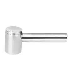 Volante Metal Cromado Para Acabamento De Torneira Ou Registro Alavanca C34 - Metal