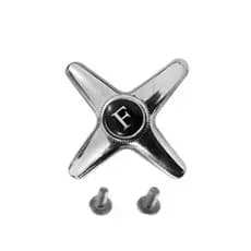 Volante Metal Cromado Para Acabamento De Torneira C23 - Metal