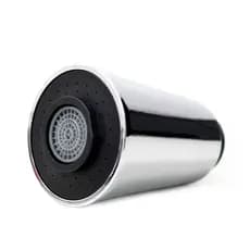 Bico ¨Arejador Gourmet¨ Duplo Jato Cone Cromado Para Torneira de Cozinha