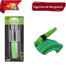 Esguicho Reto para Mangueira - com jato ajustável