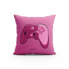 Almofada Decorativa 45x45cm Cheia Micropercal- Coleção Gamer