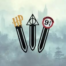 Marca Páginas do Harry Potter Para Livros e Cadernos Impressão 3D