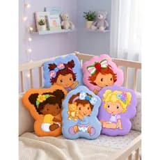 Almofada Moranguinho Baby e Suas Amigas ~ Decoração Quarto, Festa, Consultório Infantil