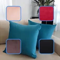 Capa de almofada suede lisa 45x45 ENVIO IMEDIATO
