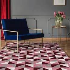 Tapete Decorativo Antiderrapante para Sala 2,50 x 2,00 M Moderno Elegante Várias Estampas