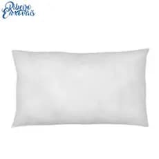 Enchimento para almofada baguete 30x50Cm refil de silicone puro Recheio Pra Capa