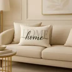 Almofada baguete com refil decorativa 30x50Cm em tecido Suede Para Decoração Sala Sofá Cama Casa Sofisticada