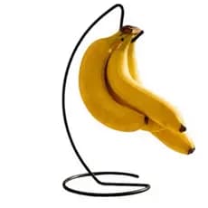 Suporte para Bananas de Mesa Fruteira Organizador Cozinha Mesa Resistente Moderna
