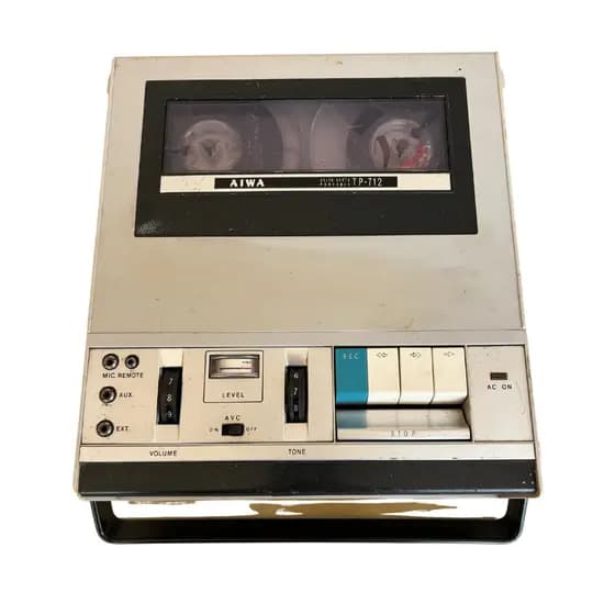 Gravador de Rolo TP 712 AIWA (funcionando)