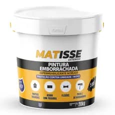 Tinta Emborrachada Impermeabilizante para Paredes anti-umidade e anti-mofo 20kg telhados rufos lajes