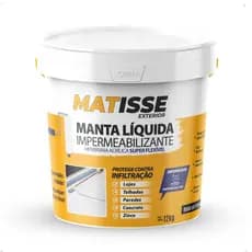 Matisse Manta Líquida 12Kg Impermeabilizante Para Lajes, Telhados, Paredes