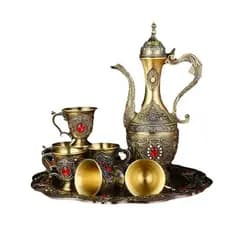 Fabricante dispensador de vinho copo de vinho doméstico pequeno copo de vinho Bronze conjunto de vinho