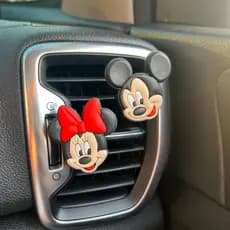 Aromatizador para Carro Minnie e Mickey (Cheirinho para Carro de Painel)