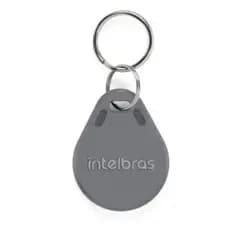 Chaveiro RFID Proximidade 125kHz Tag Acesso Controle Intelbras Compatível Seguro