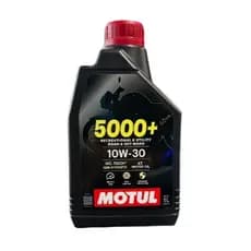 Óleo de Motor de Moto MOTUL 5000+ 10w30 Semissintetico 1 Litro