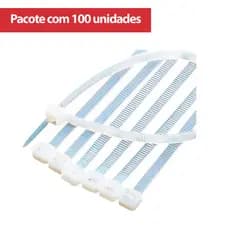 Abraçadeiras de Nylon, 3.6mm x 150mm, Pacote com 100 unidades Goldentec