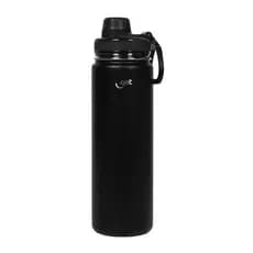 Garrafa Térmica Inox Get Trity 750ml Preto para Bebidas Quentes e Frias com Tampa Bico e Base Emborrachada
