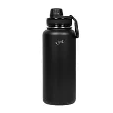 Garrafa Térmica Inox Get Trity 1000ml Preto com tampa