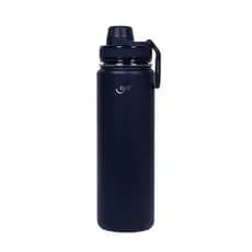 Garrafa Térmica Inox Get Trity 750ml Azul Petróleo para Bebidas Quentes e Frias com Tampa Bico e Base Emborrachada