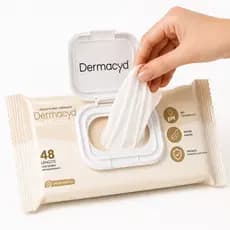 Lenço Íntimo Dermacyd 48un Higiene Feminina pH Equilibrado Extra Macio Oferta