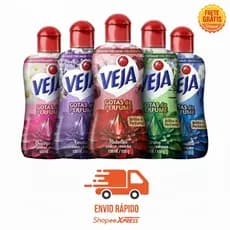 Veja Limpador Concentrado 100ml - Limpa, Perfuma e Desinfeta